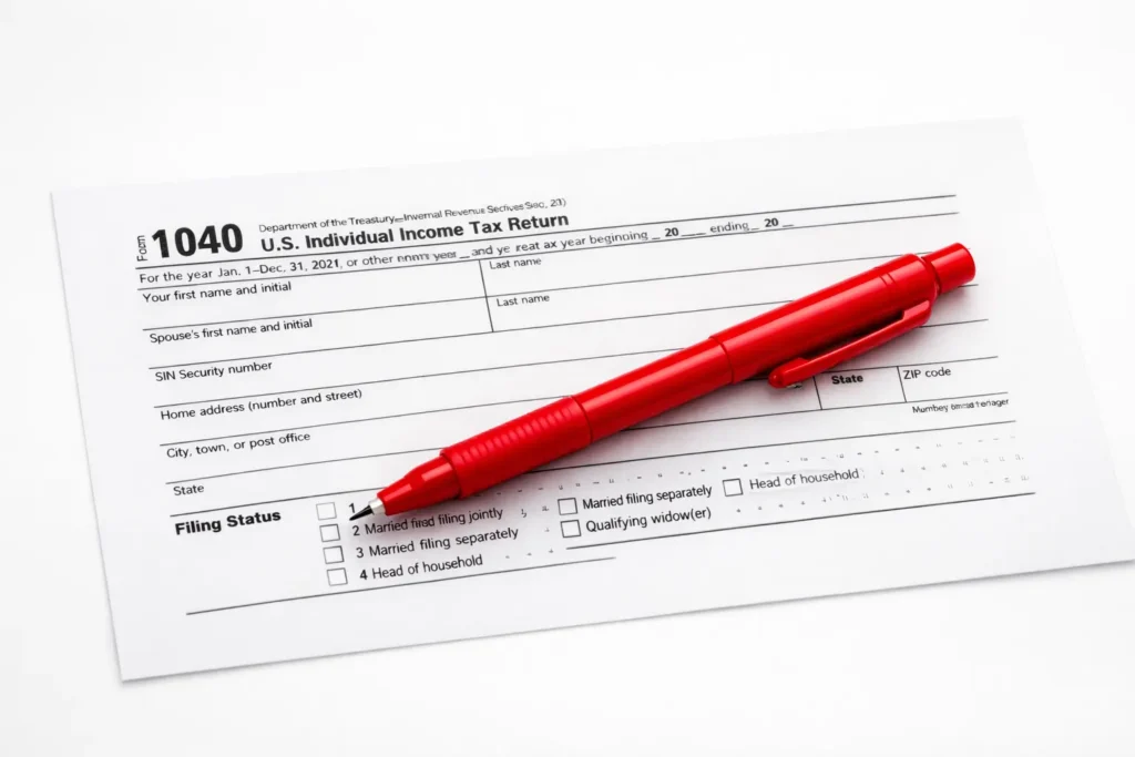 1040 Tax Return Individual Income Tax Return